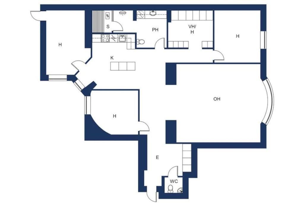 2Ndhomes Stunning 126 M2 3Br Apartment With Sauna In Helsinki City Center Dış mekan fotoğraf